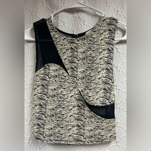 Silence + Noise Small Zipper Crop Top